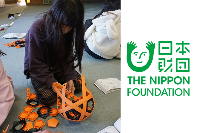 モルテン「MY FOOTBALL KIT」組み立て体験ブース