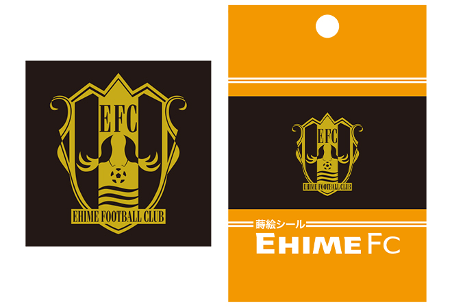 愛媛FC蒔絵シール