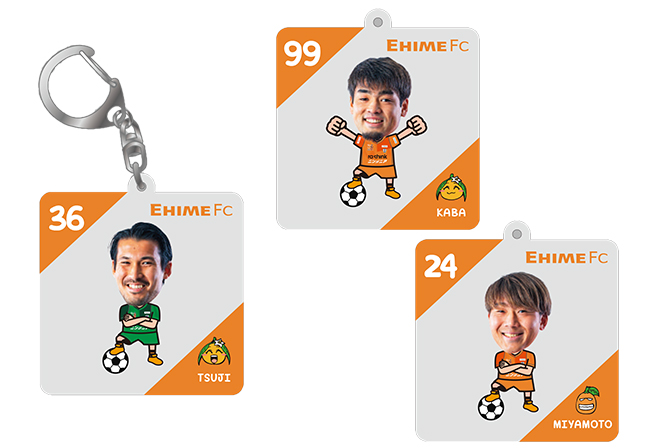 【ガチャ】百年構想リーグクリアラバーキーホルダー